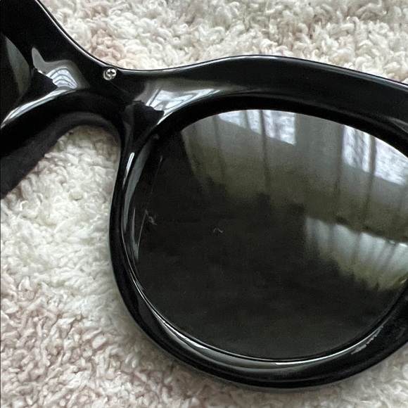 Le Specs Air Heart Black Cat-Eye Sunglasses - Picture 5 of 9